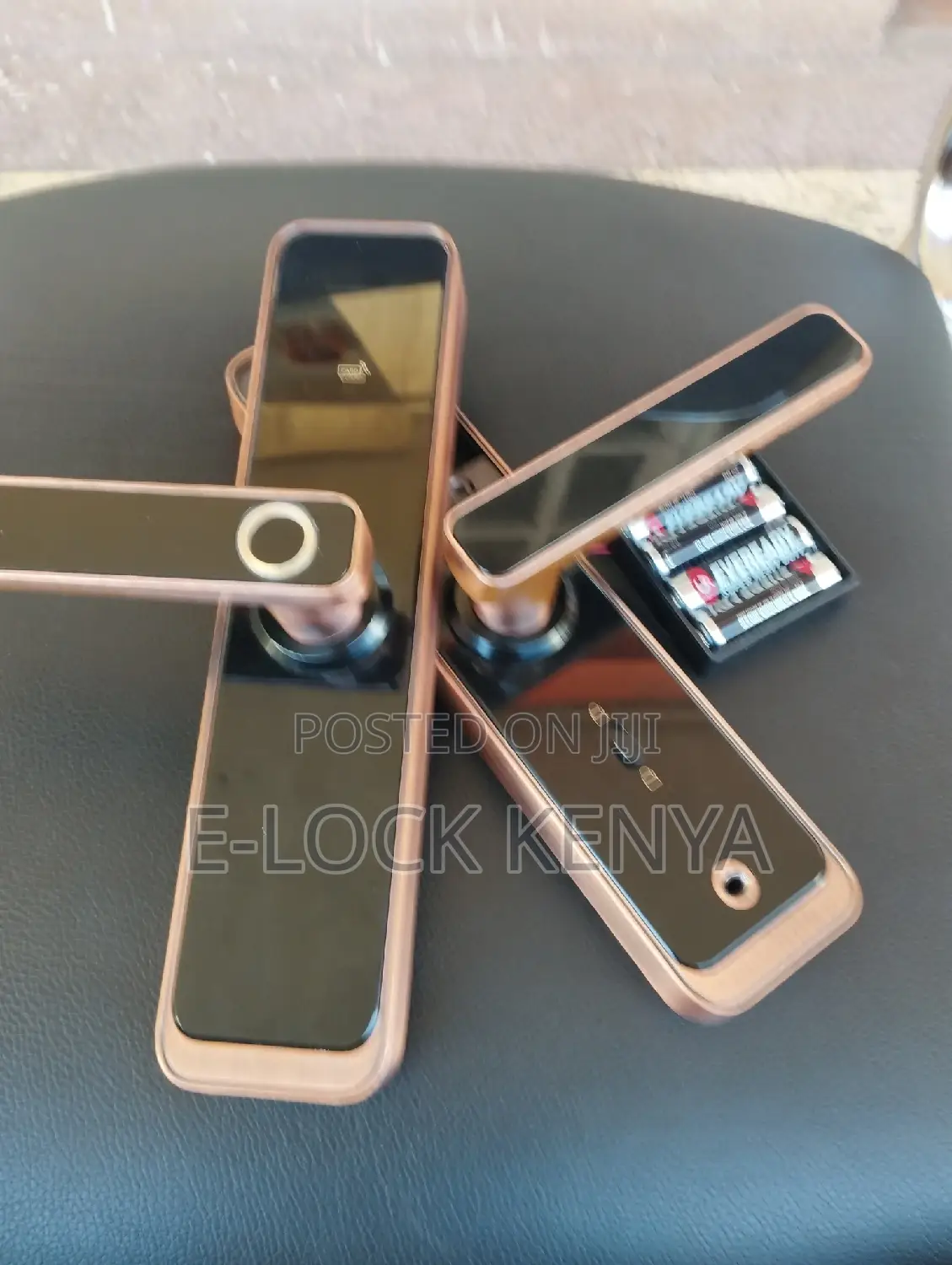 Smart Door Locks With Fingerprint Sensors.