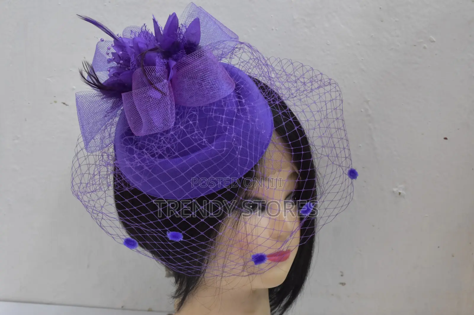 Stylish Purple Fascinators