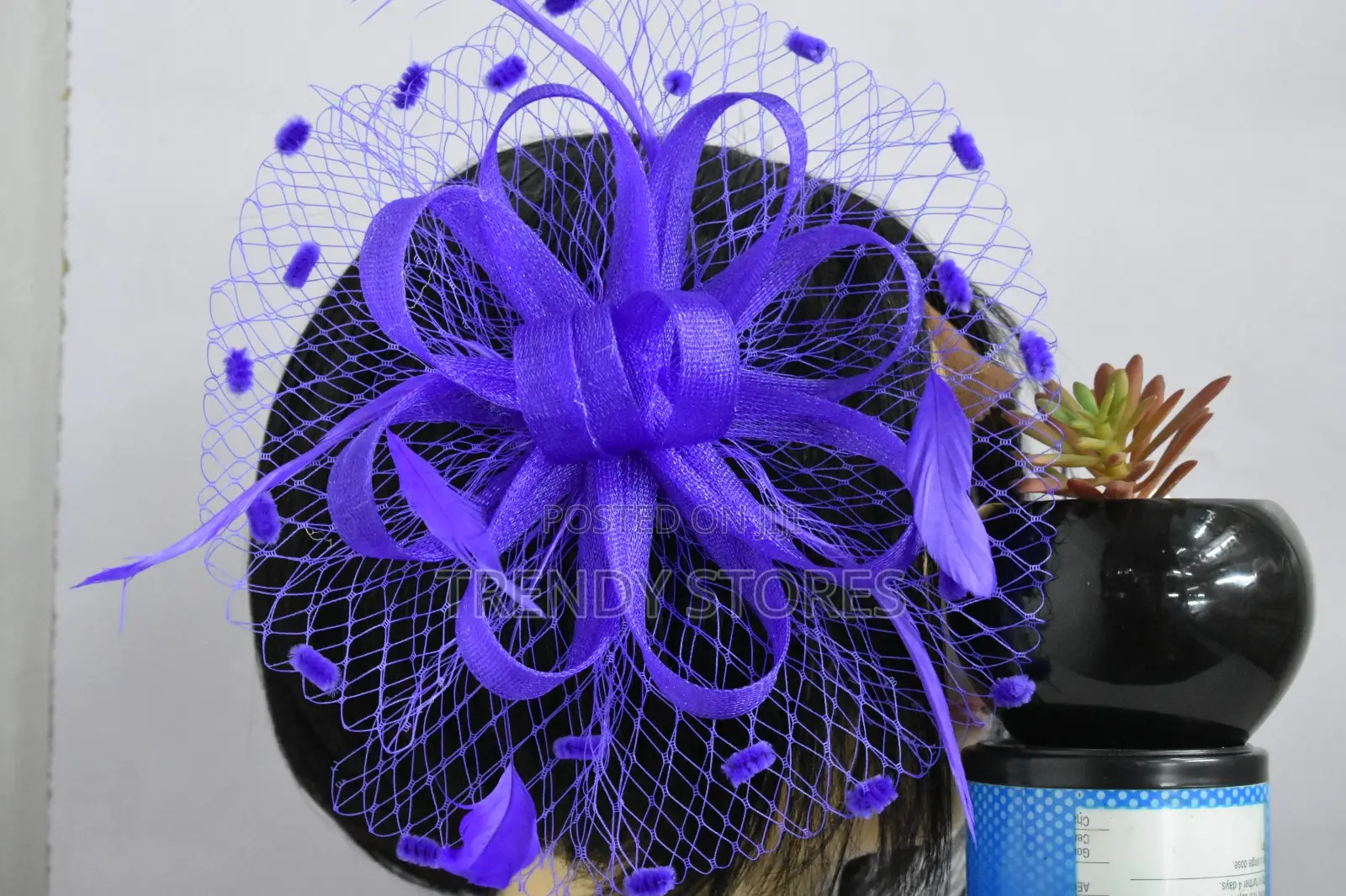 Stylish Purple Fascinators