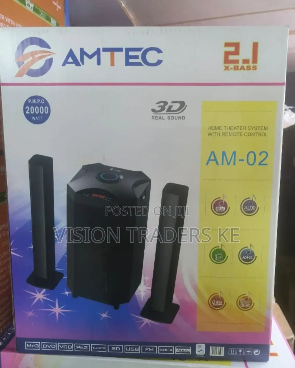 Amtec AM-02 2.1ch Sound Bar System.
