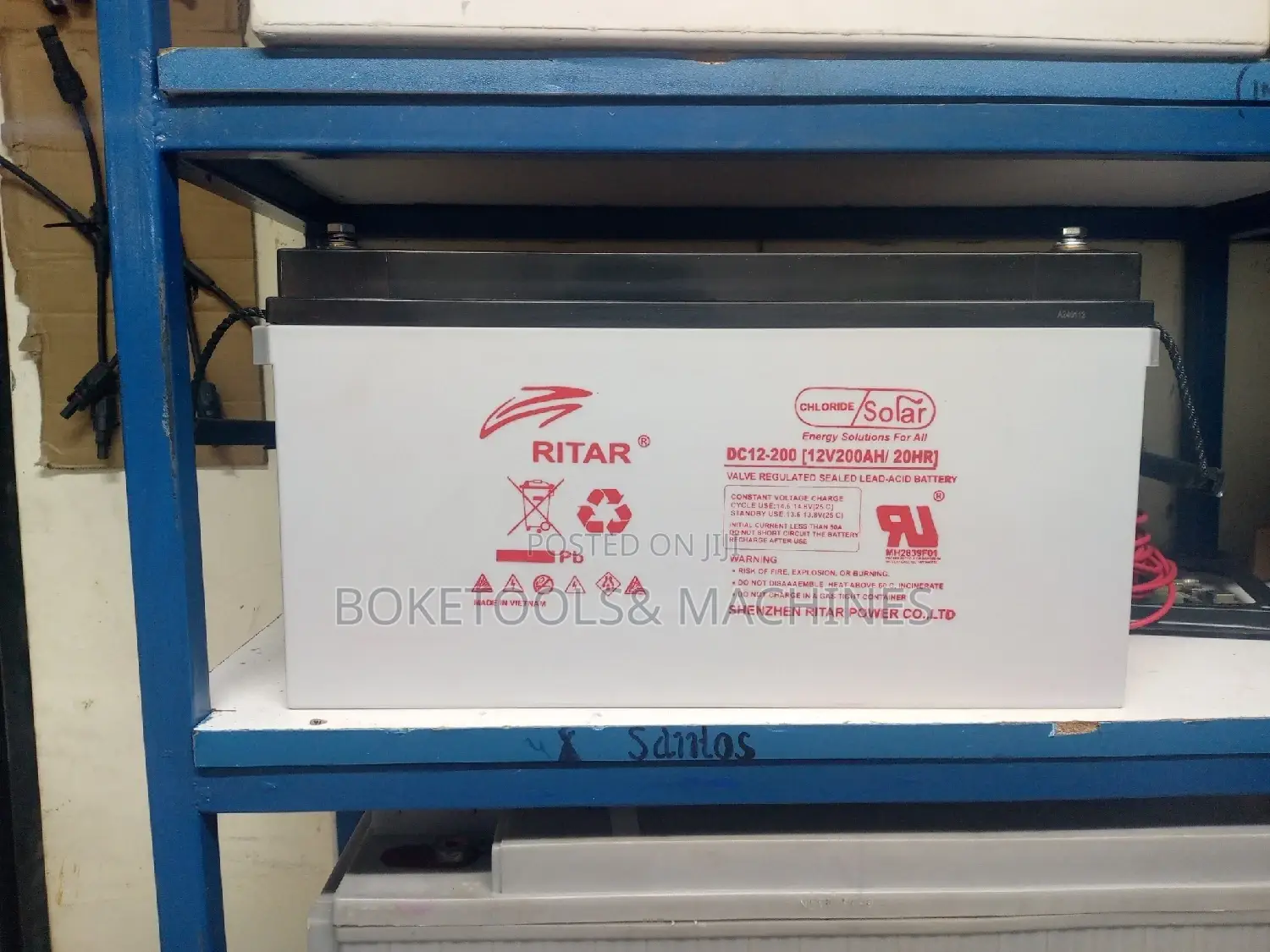 Ritar Battery 200ah Gel Battery