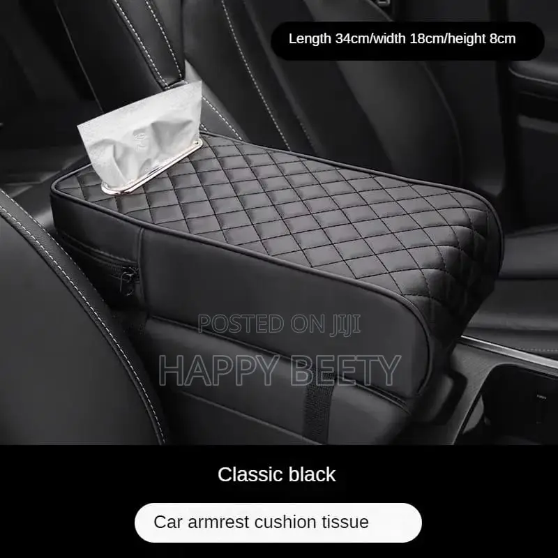 Car Armrest With Tissue Storage