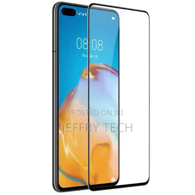 Huawei P40 Full Cover Glass Screen Protector - Clear