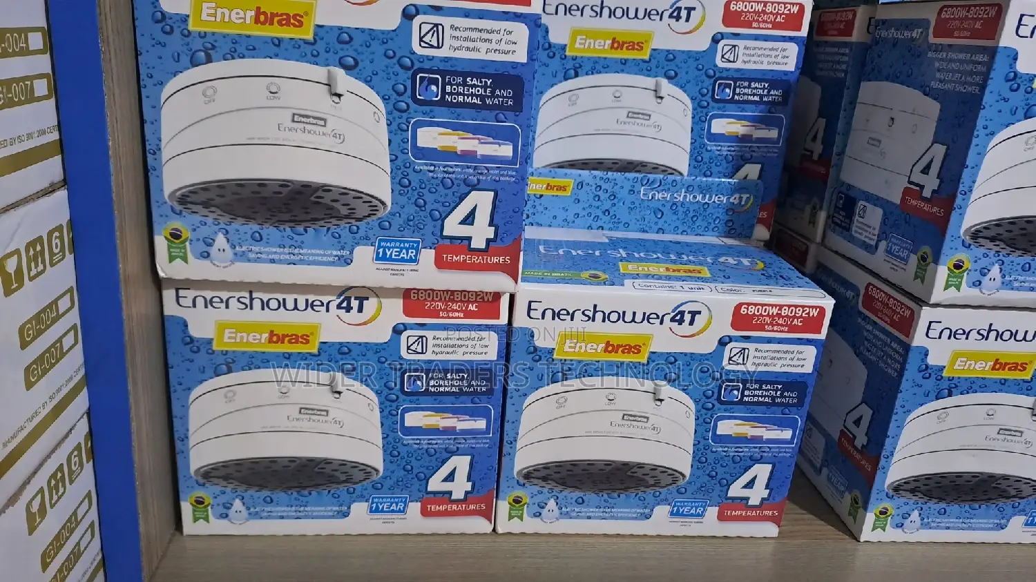 Enershower 4T Instant Shower Water Heater-Salty Normal