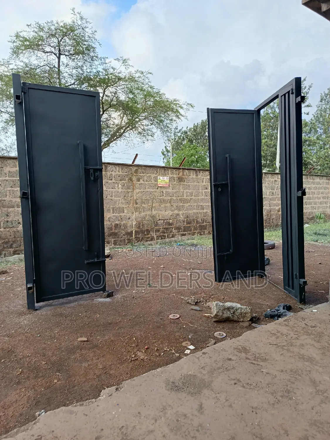Simple Main Doors