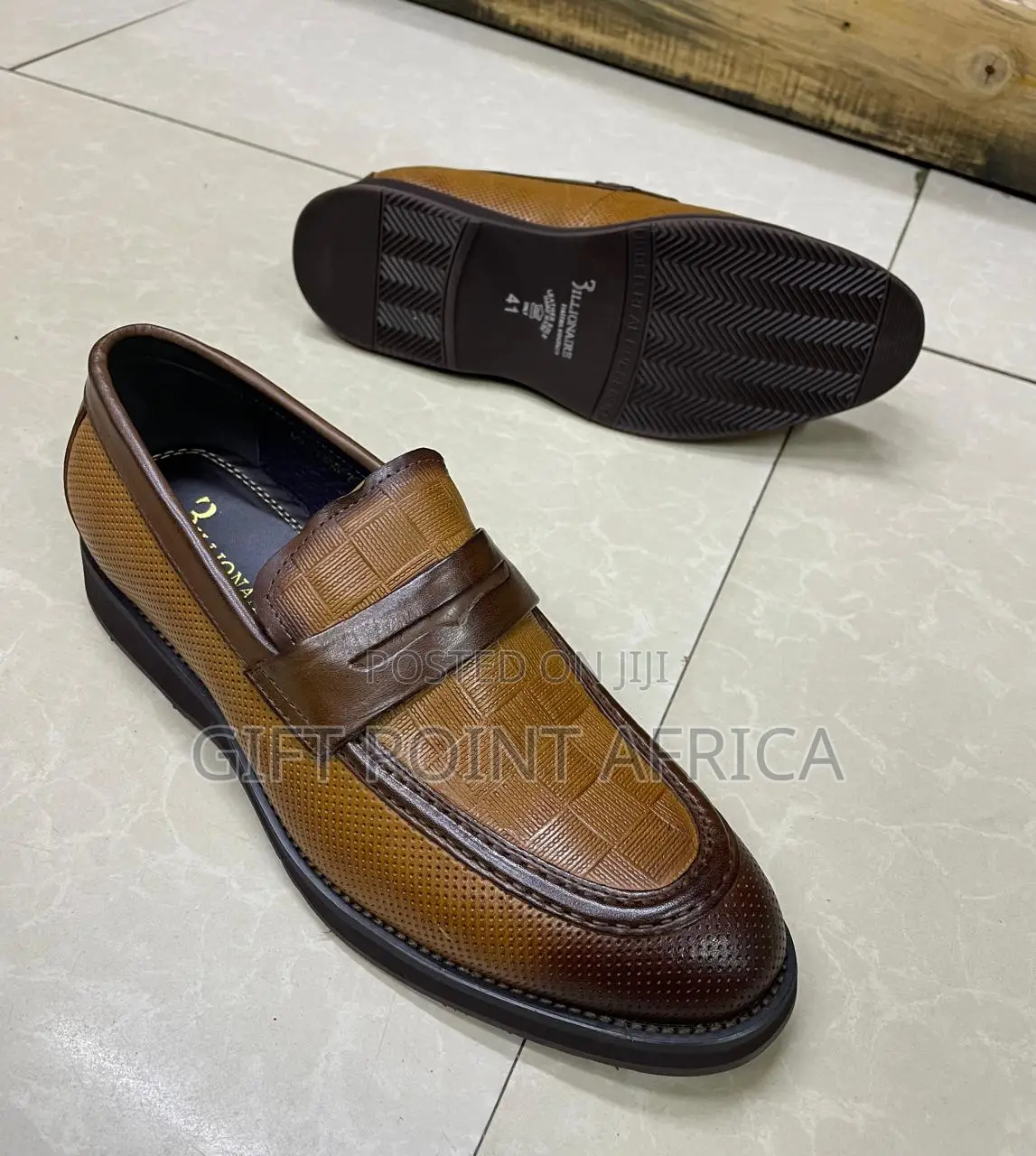 Billionaire Cacual Leather Shoes