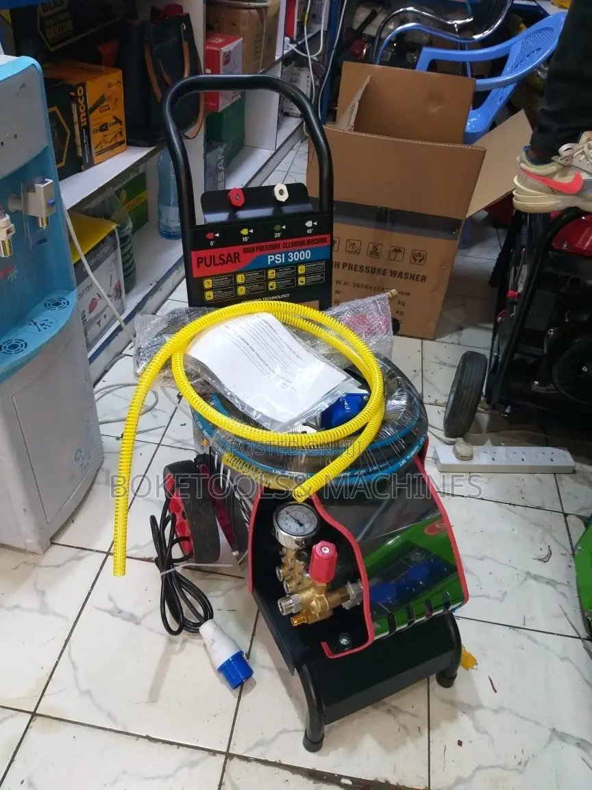 PULSAR 3000psi Electric Pressure Washer Industrial Socket