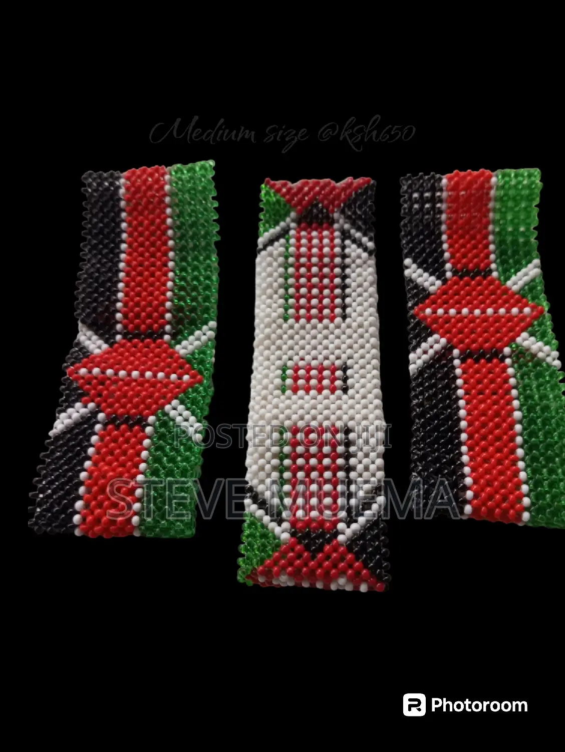 Kenya Flag Bangle.
