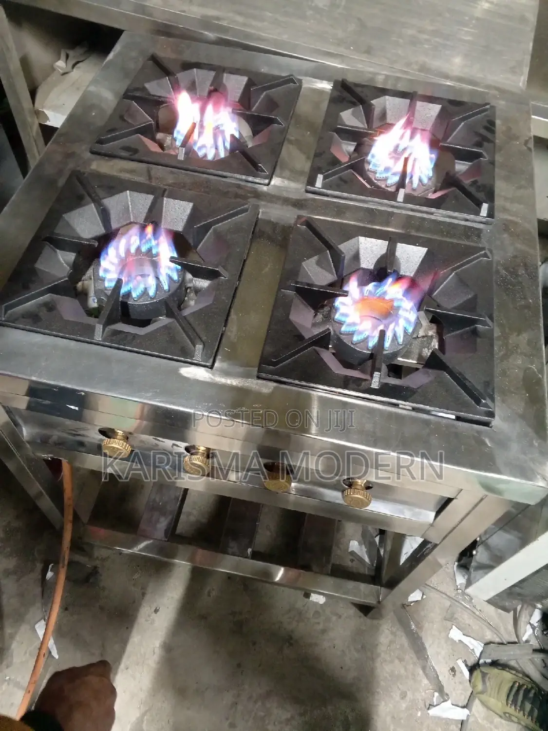 High Quality Stainless Commercial 4 Burner