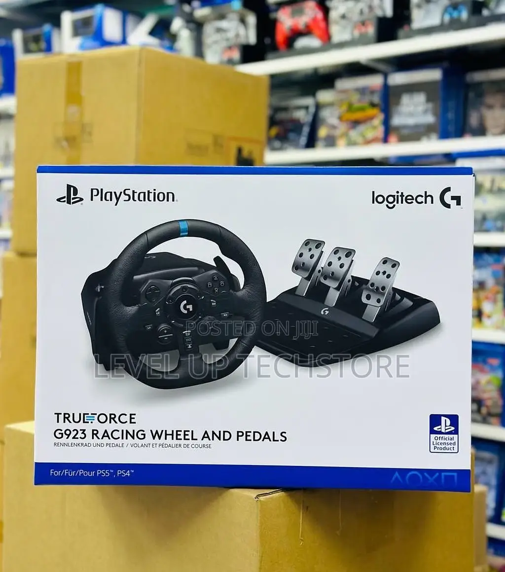 Logitech G G923 TRUEFORCE Sim Racing Wheel and Pedals - New