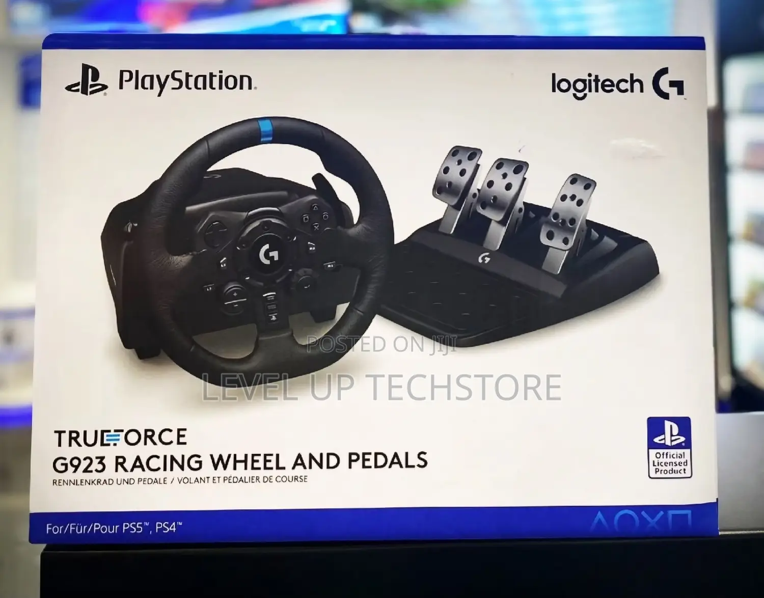 Logitech G923 TRUEFORCE Racing Wheel for Playstation and PC