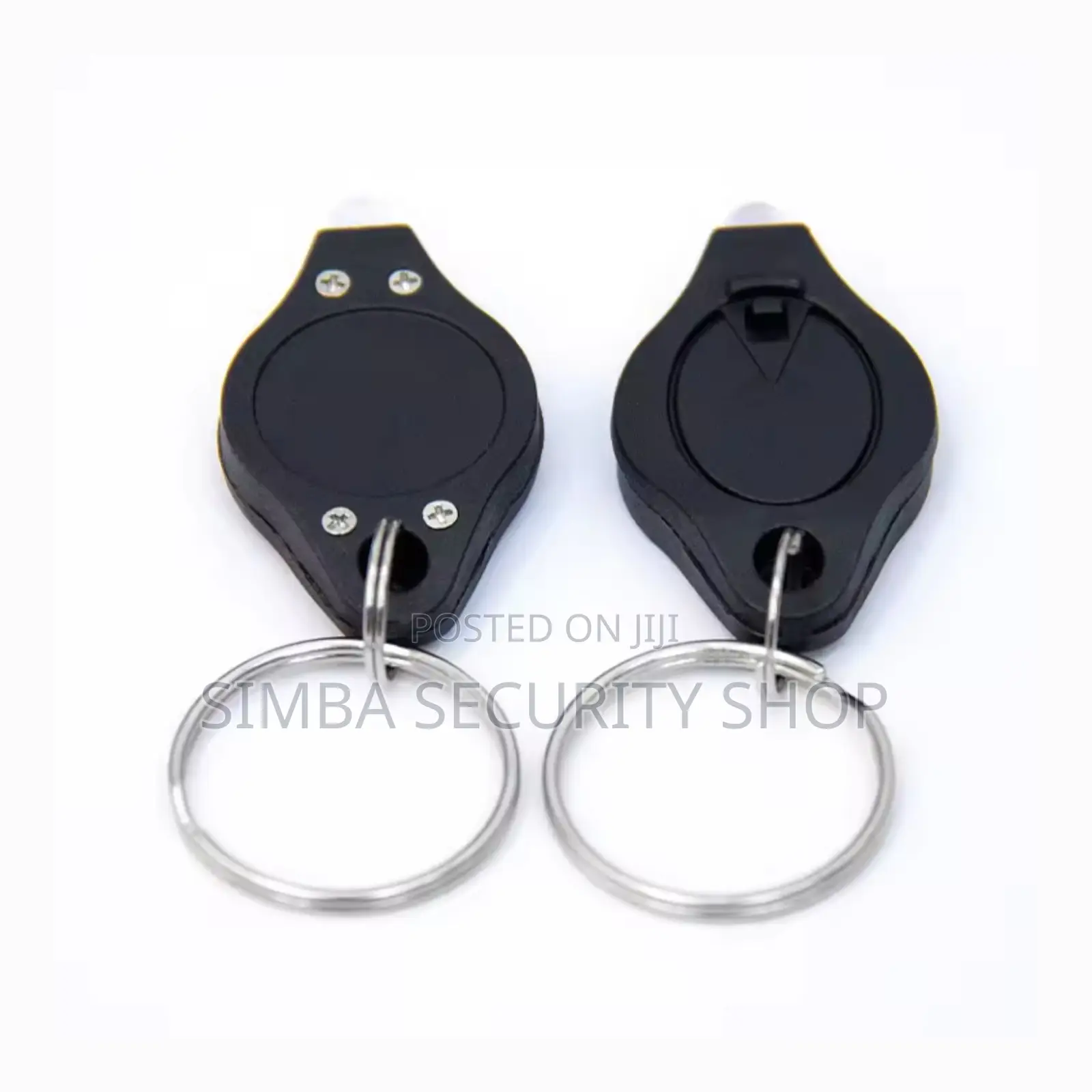 Ultraviolet Key Chain Holder Ring UV Torch Light Pendant