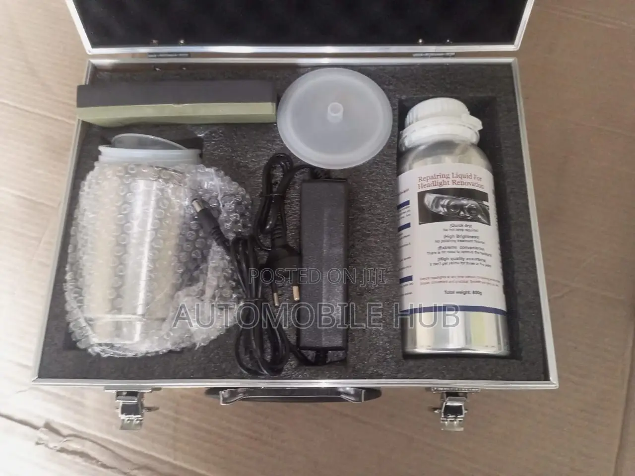 Car Headlight Washing Material
