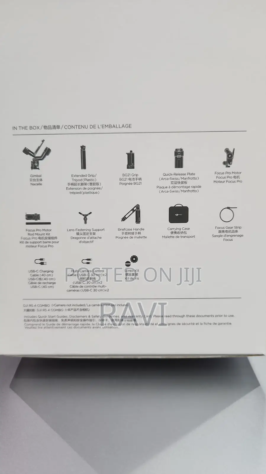 Dji Rs4 Combo Gimbal