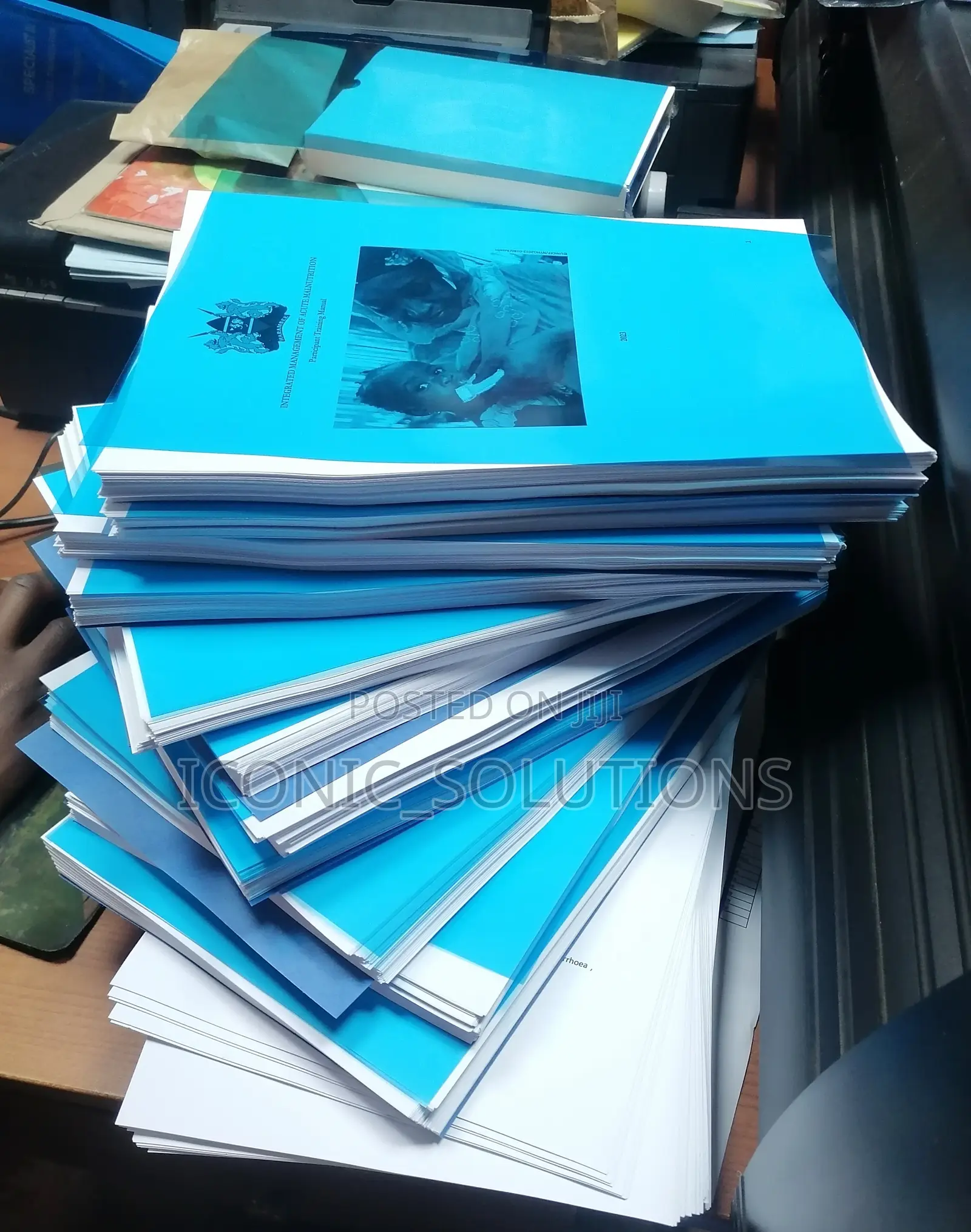 Bulk Black A4 Printing, Double Sided