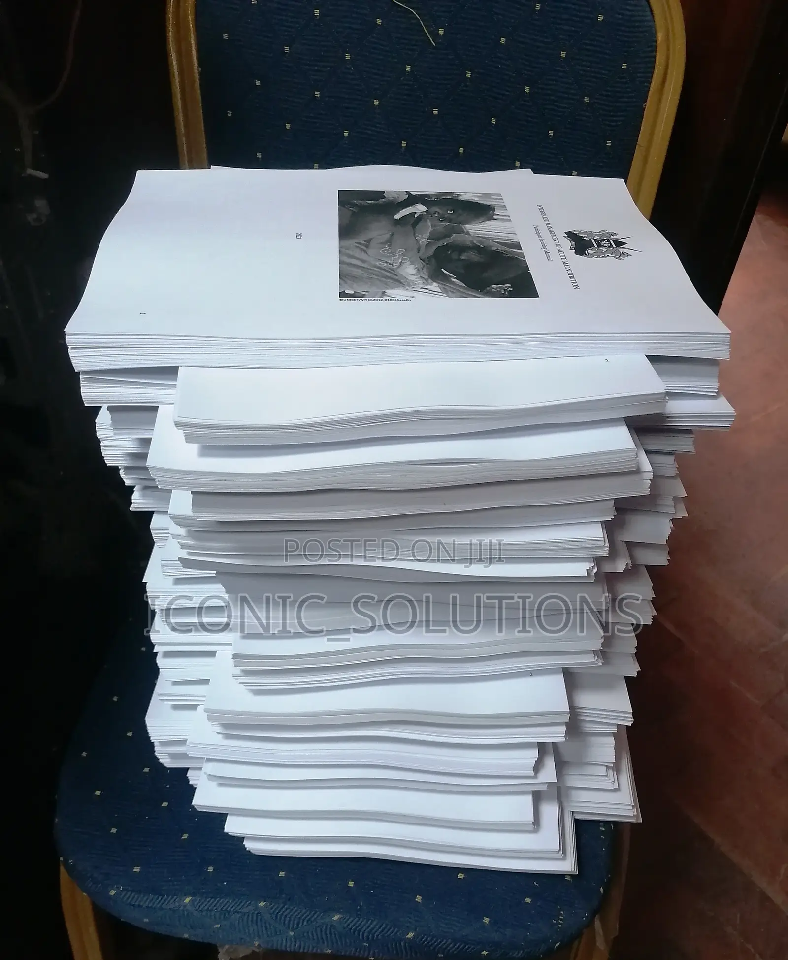 Bulk Black A4 Printing, Double Sided