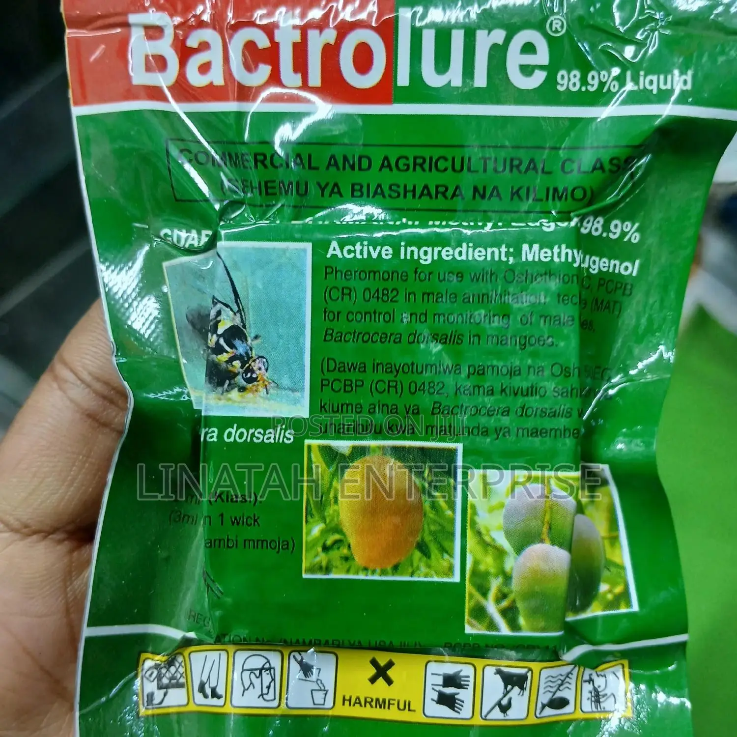 Bactrolure 98.9% Liquid 3ml Fruit Fly Attractant