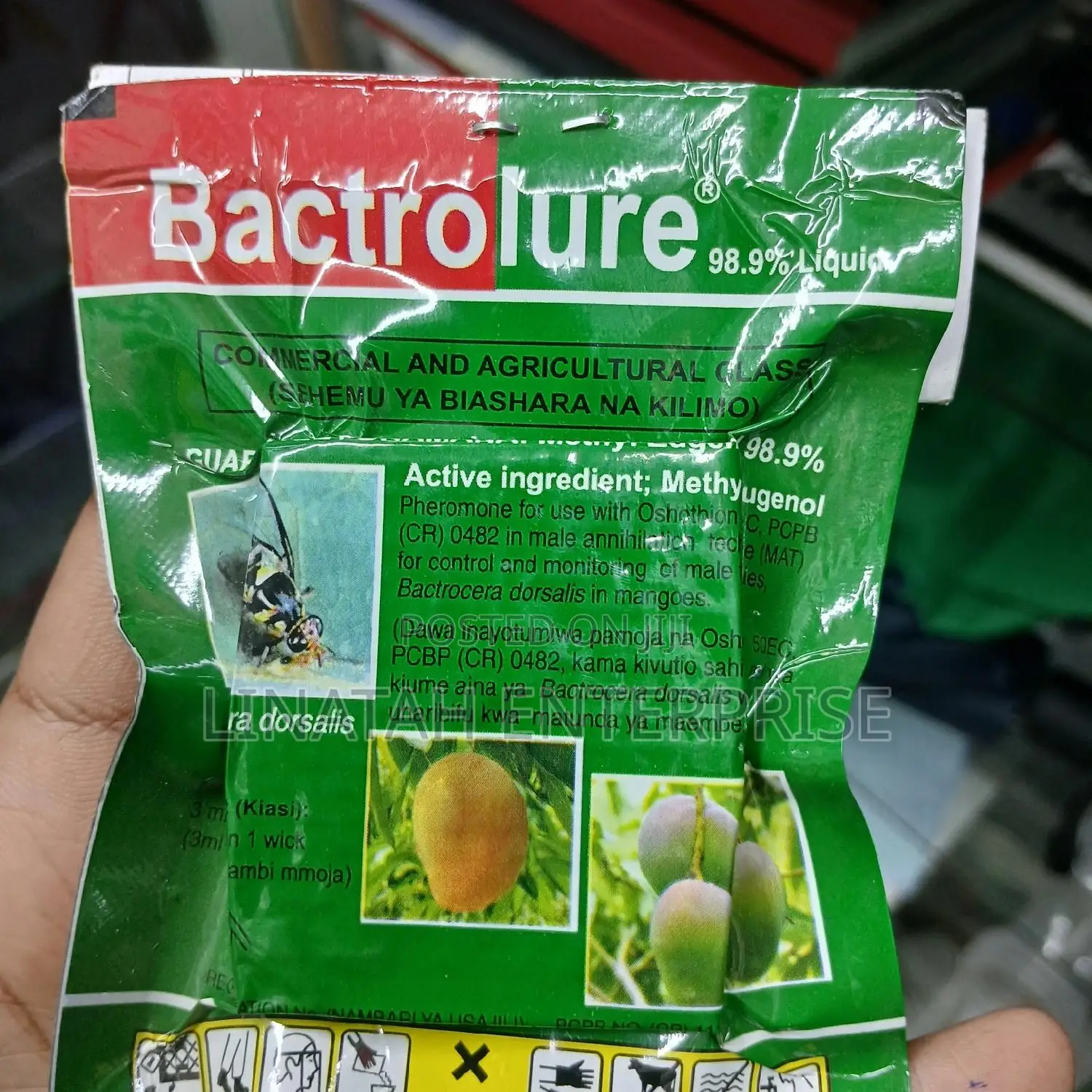 Bactrolure 98.9% Liquid 3ml Fruit Fly Attractant