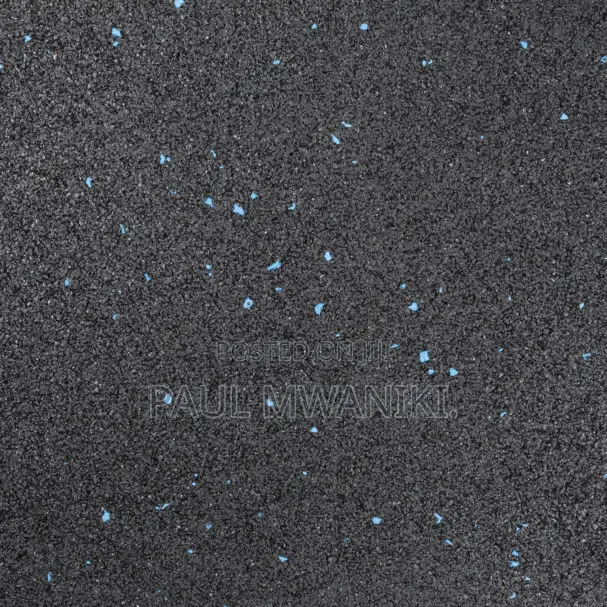 REBEL Rubber Gym Flooring Blue/Black Fleck 15mm