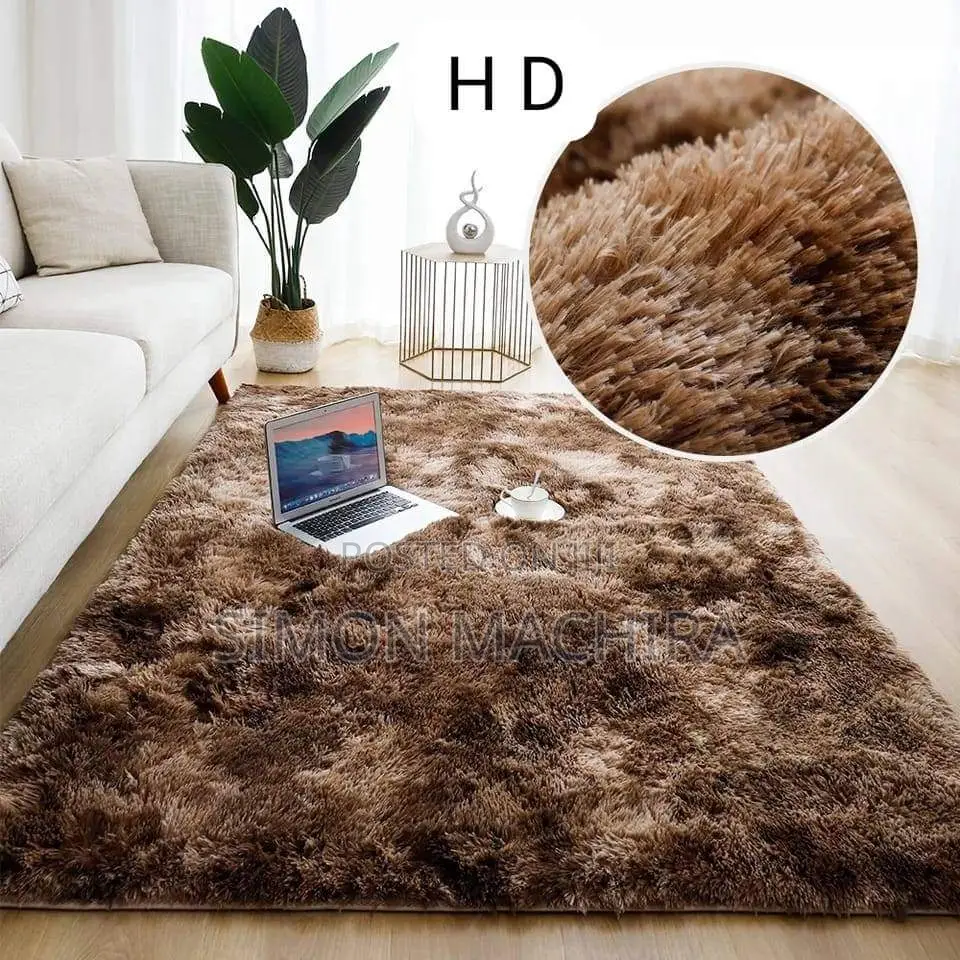 Patched Fluffy Carpet
