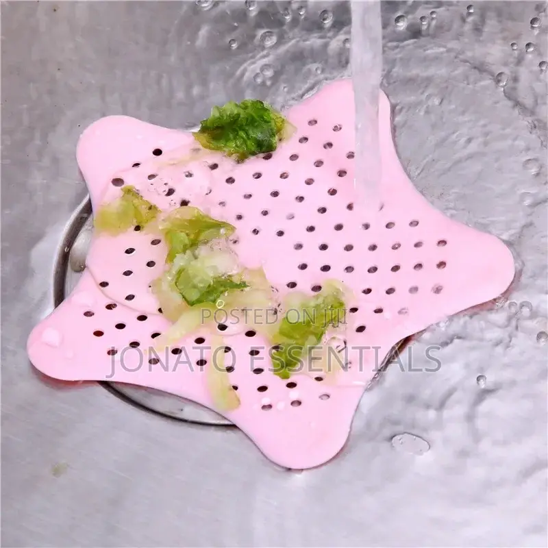 Star Shaped Sink or Bathroom Drain Strainer