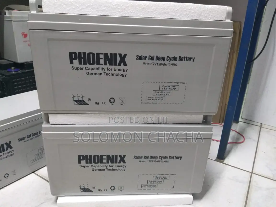 Phoenix 12v 150ah Solar Gel Battery Best Market