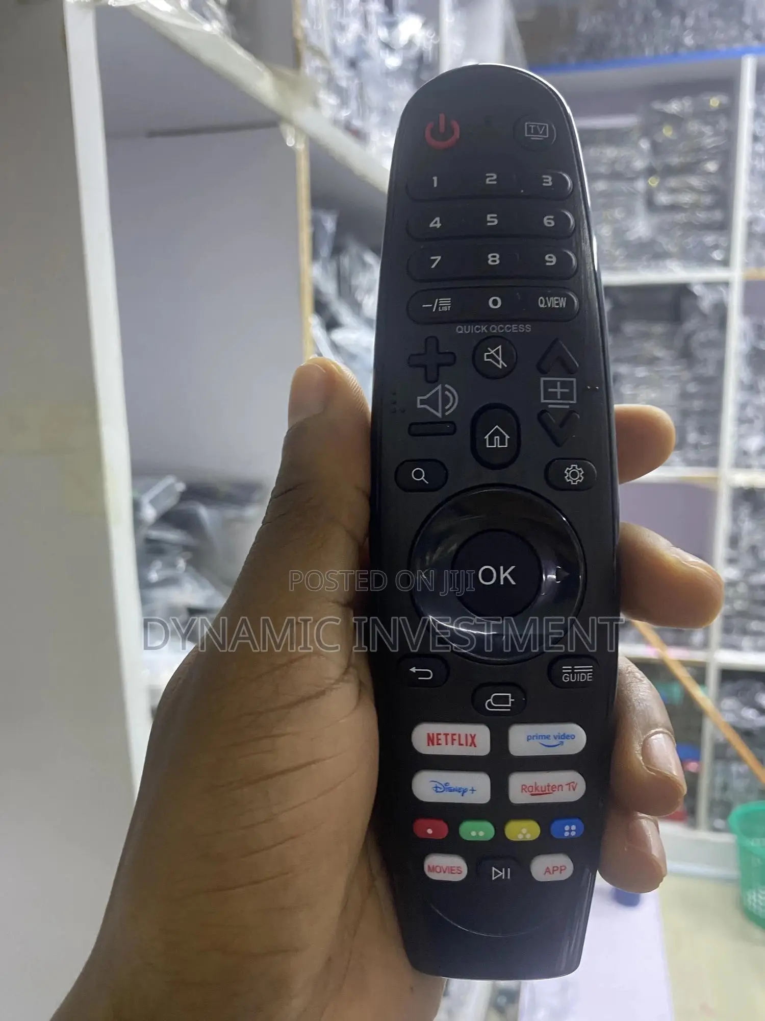 LG Magic TV Remote Control With Movies for LG TV