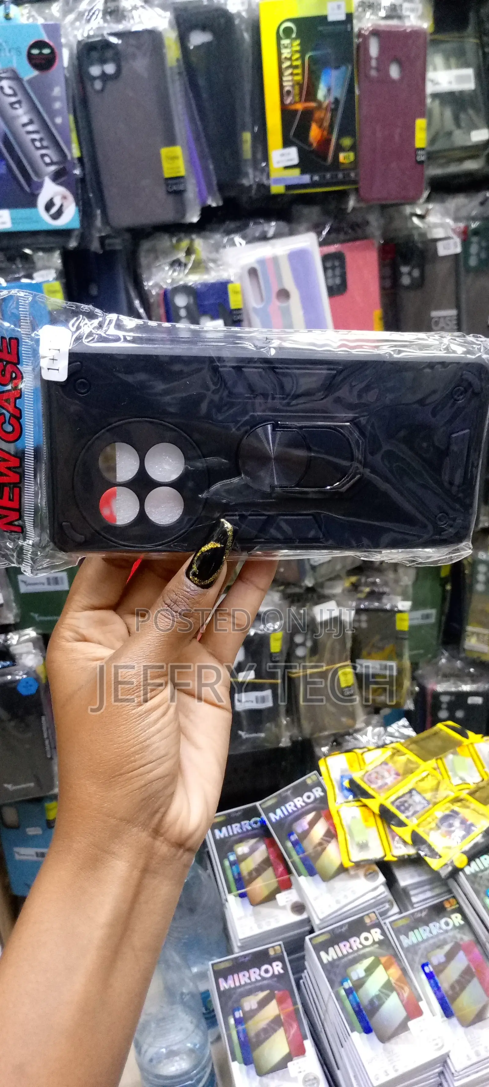 CEDO Plastic Oneplus 11R (5G) Defender Case | Rotating Ring