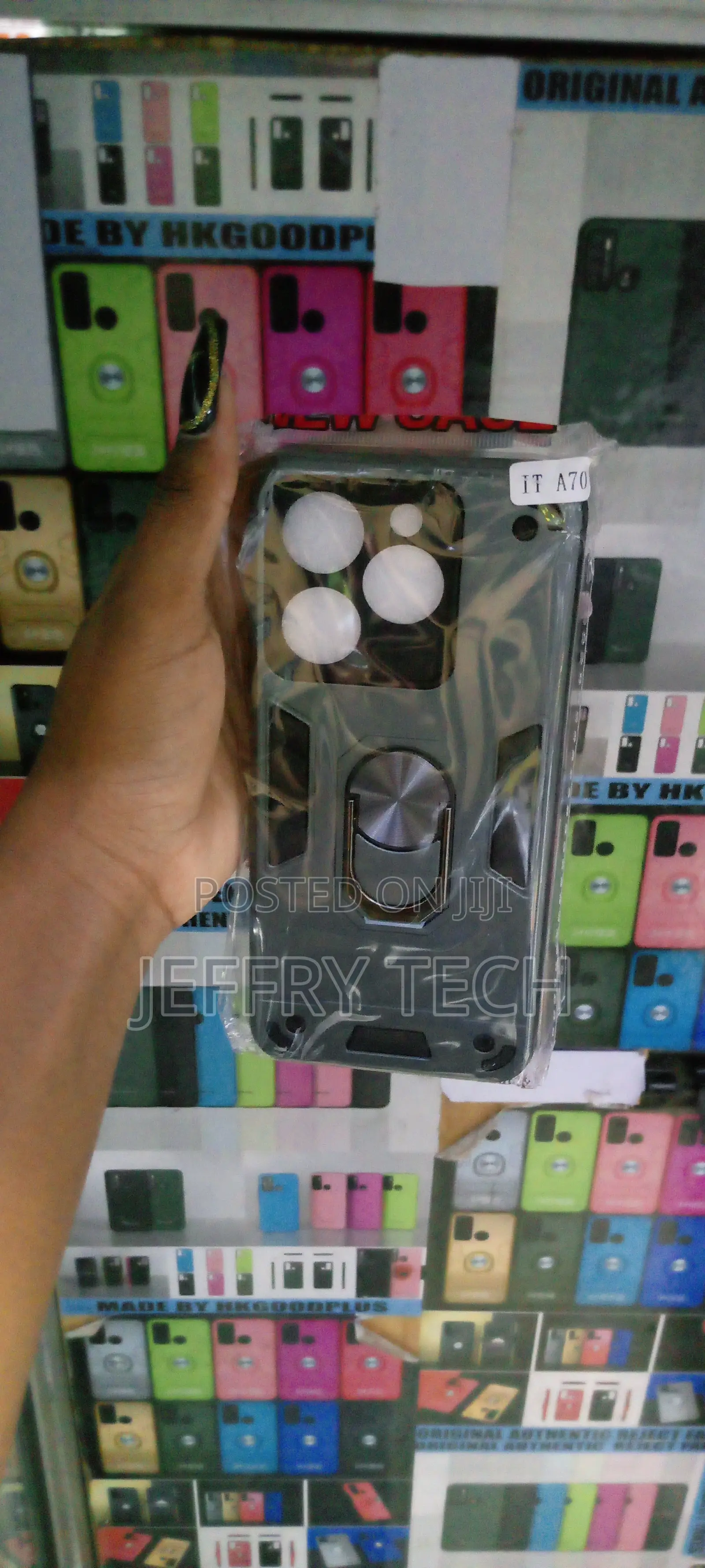Itel A70 Case Hard Clear Transparent Shockproof Armor