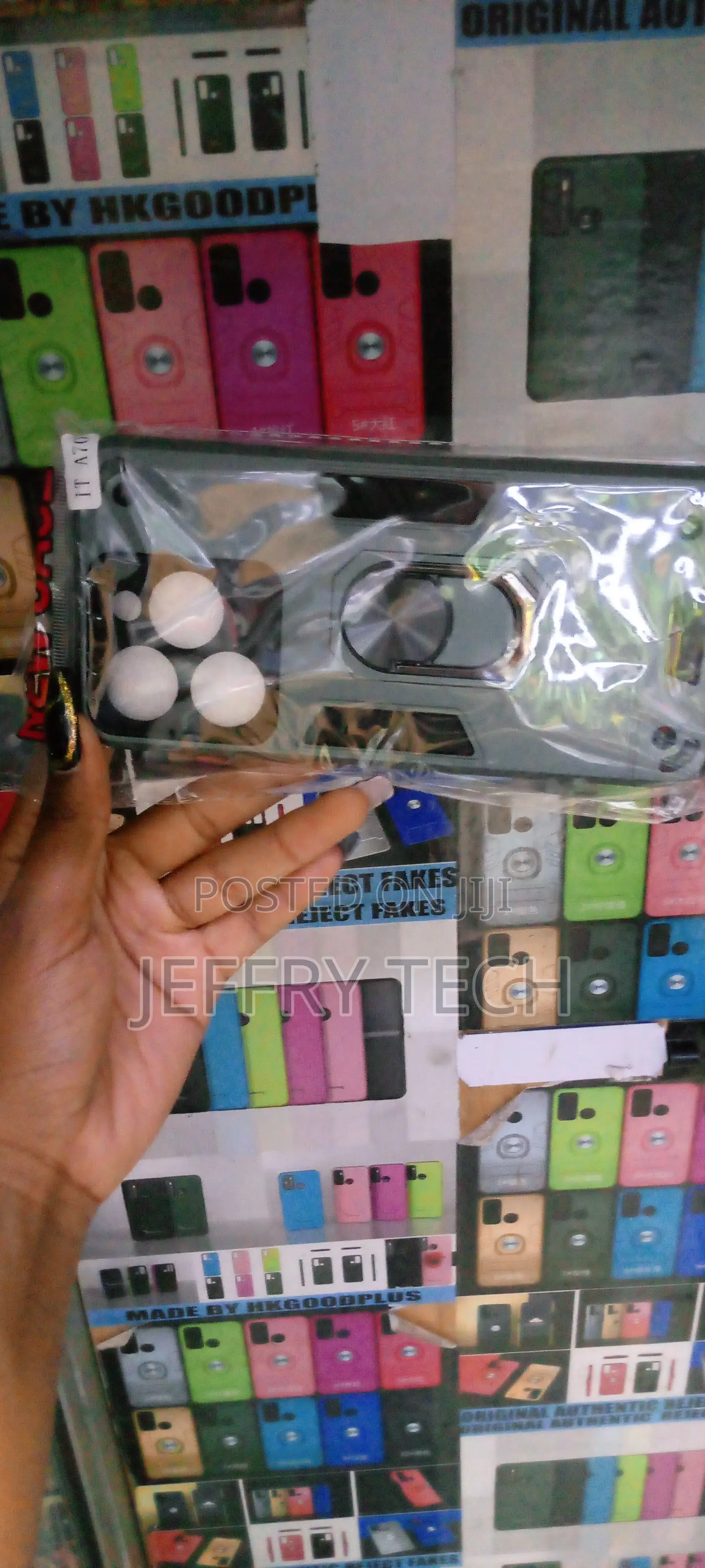 Itel A70 Case Hard Clear Transparent Shockproof Armor