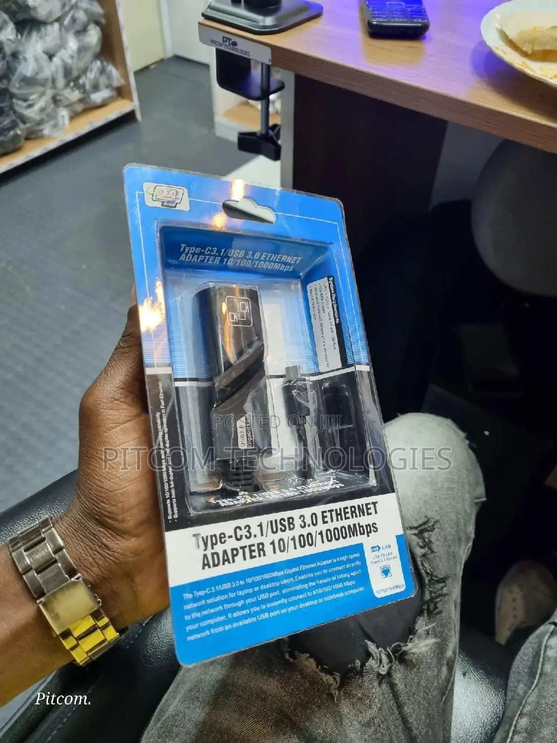 Ethernet Adapter Type-C 3.0