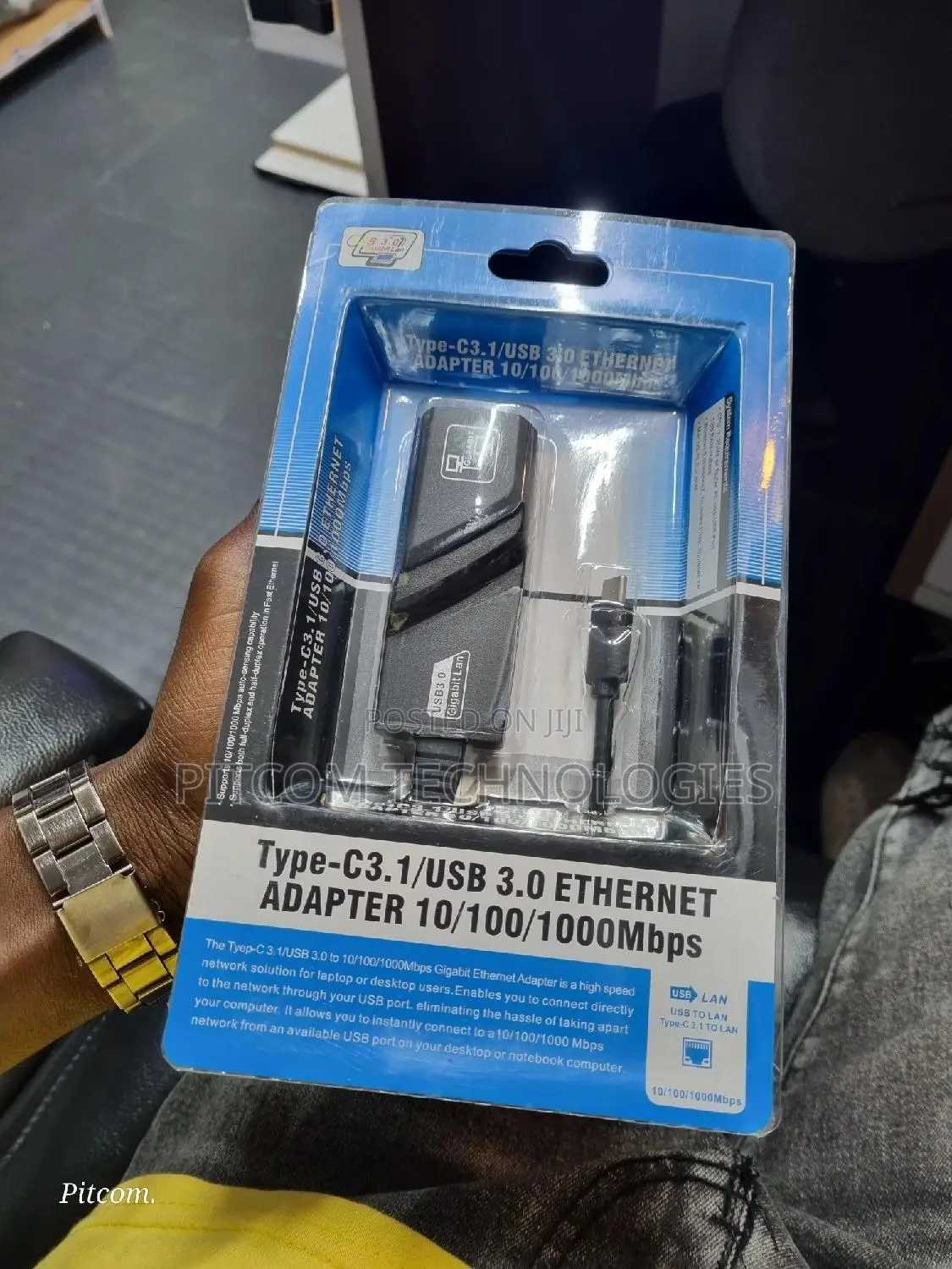 Ethernet Adapter Type-C 3.0