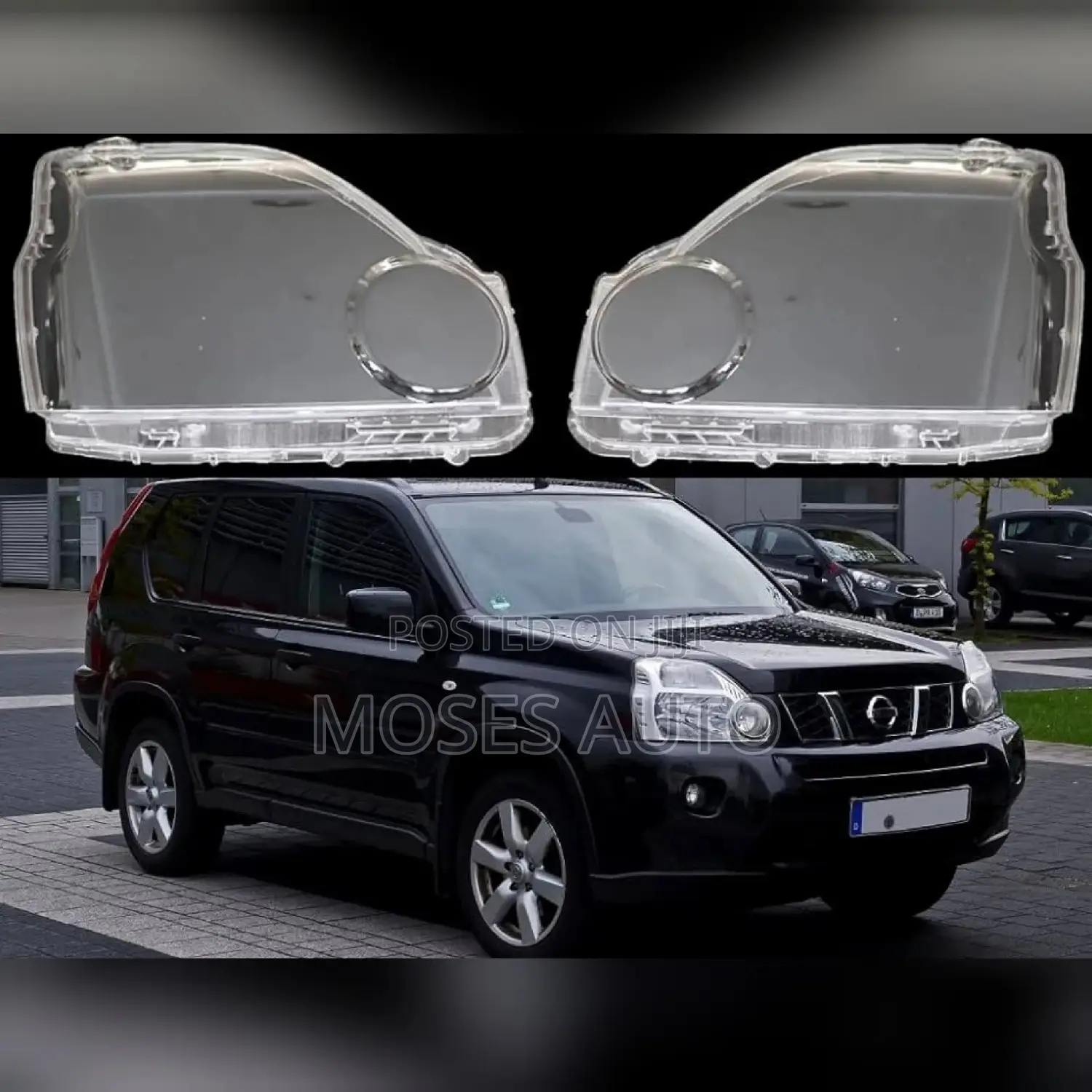 Nissan X-Trail T31 Headlight Lens