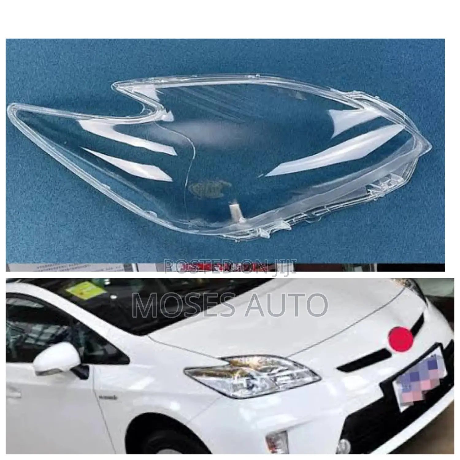 Toyota Prius Headlight Lens