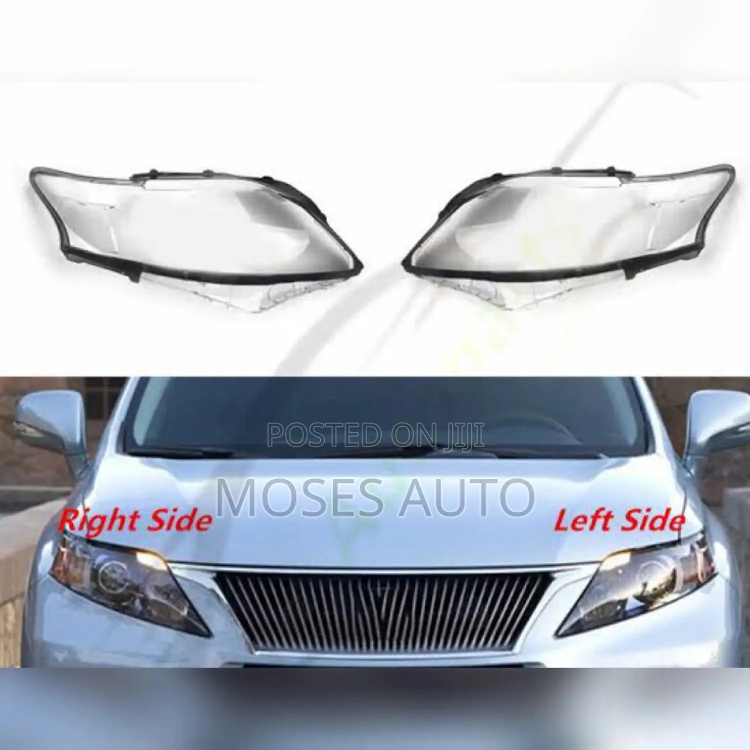 Lexus Rx 350/450 Headlight Lens