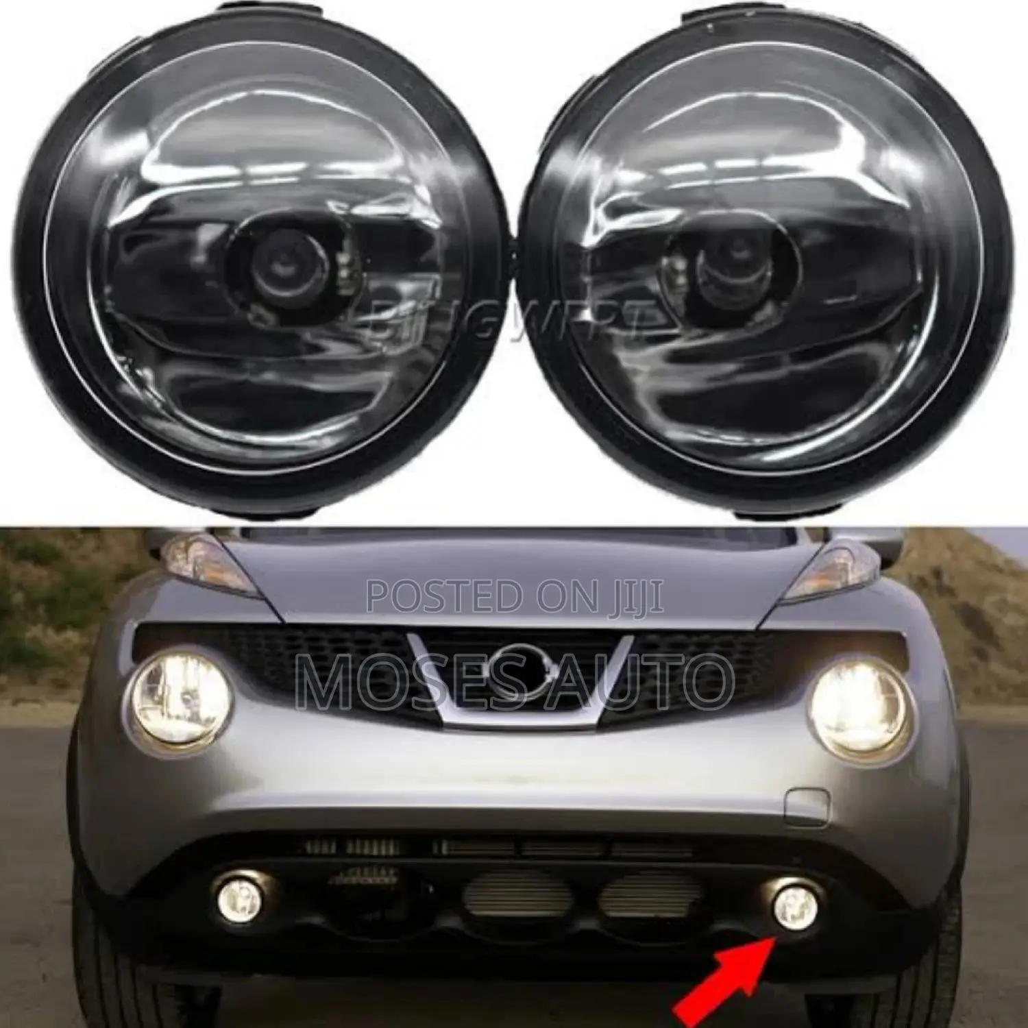 Nissan Juke Foglights/Fog Lights