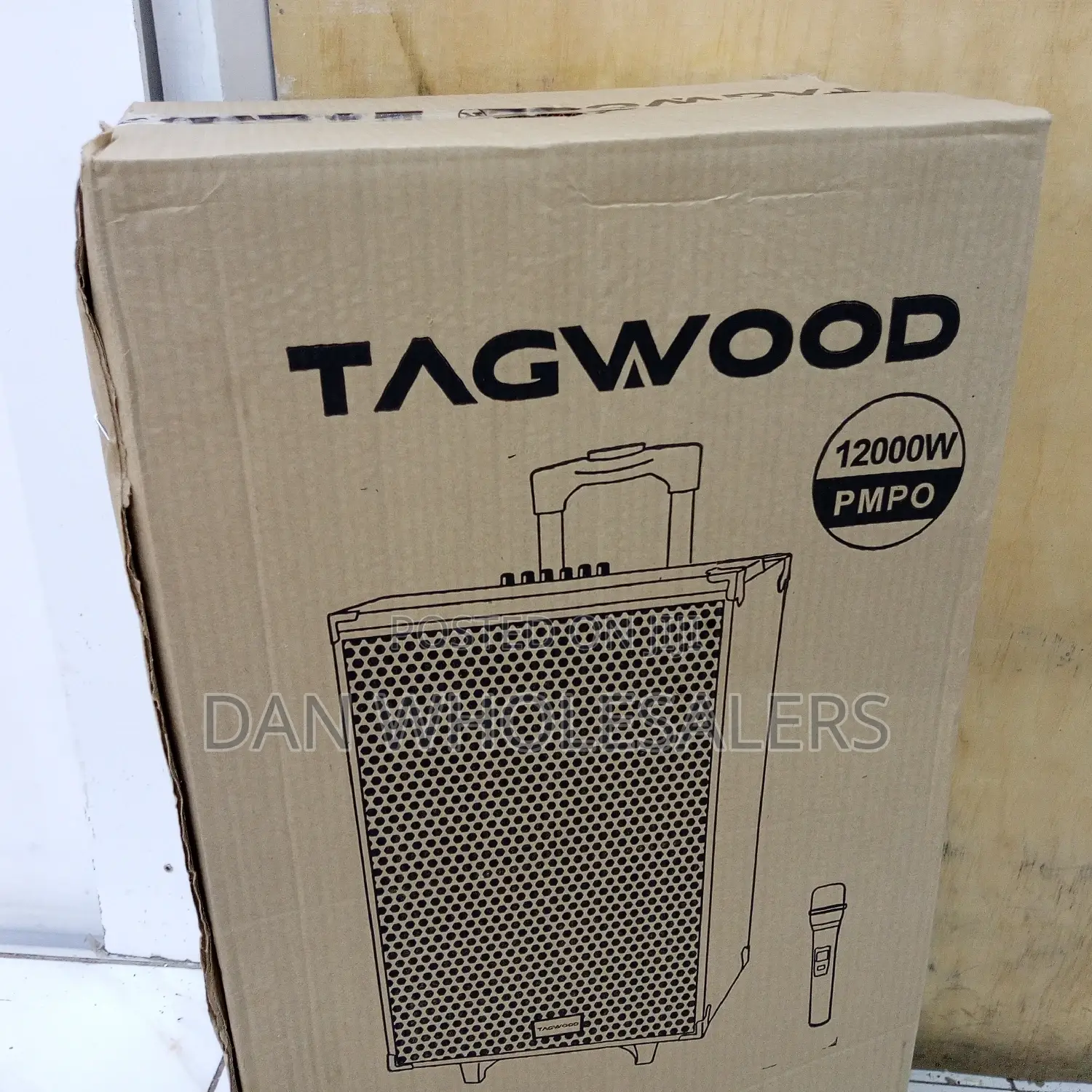 TAGWOOD Outdoor Speaker, Bluetooth, Microphone and Fm