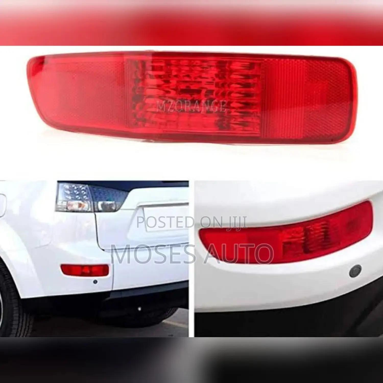 Mitsubishi Outlander Bumper Reflector