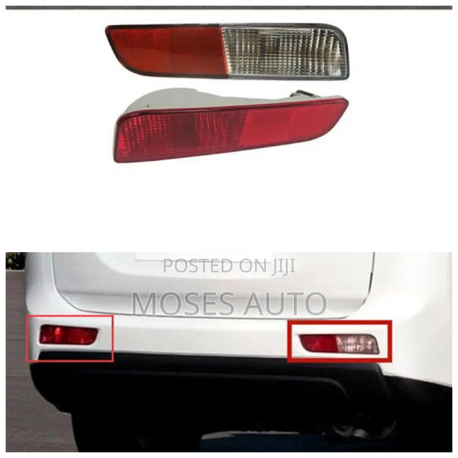 Mitsubishi Outlander 2012-2018 Bumper Reflector