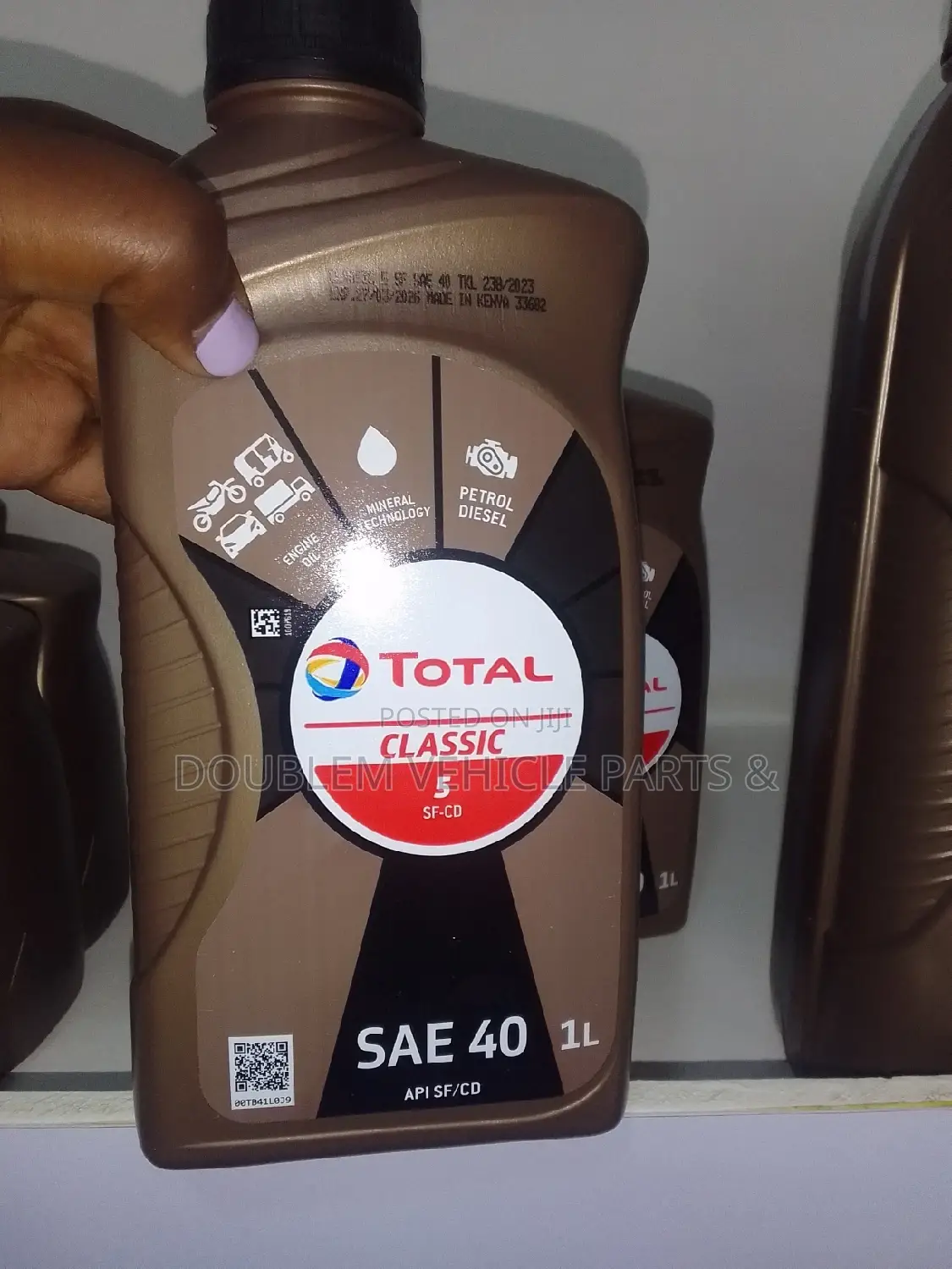 Diesel/Petrol Oil Total Classic SAE 40 SF-CD