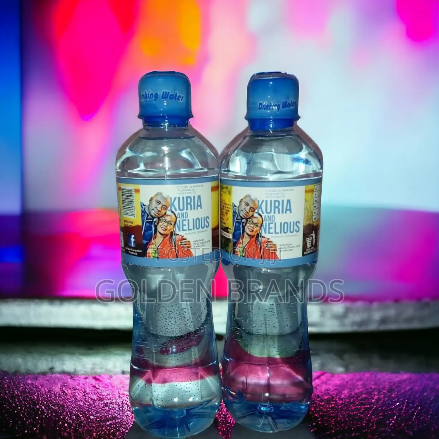 Premium Branded Water for Events