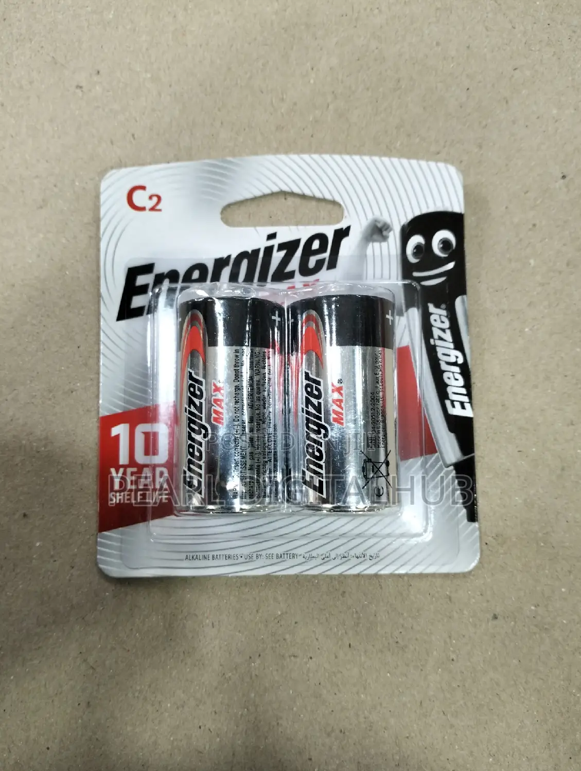 Size C Alkaline Energizer Battery