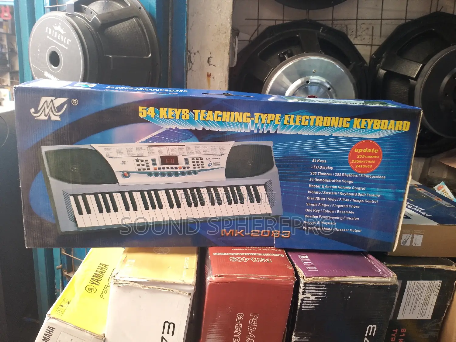 Mk-2083 54 Keys Teaching Keyboard
