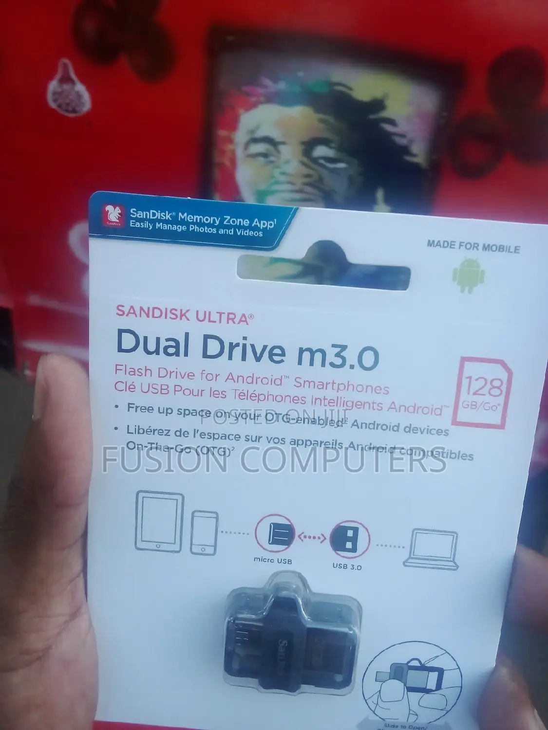Sandisk 128GB USB 3.0 OTG Drive