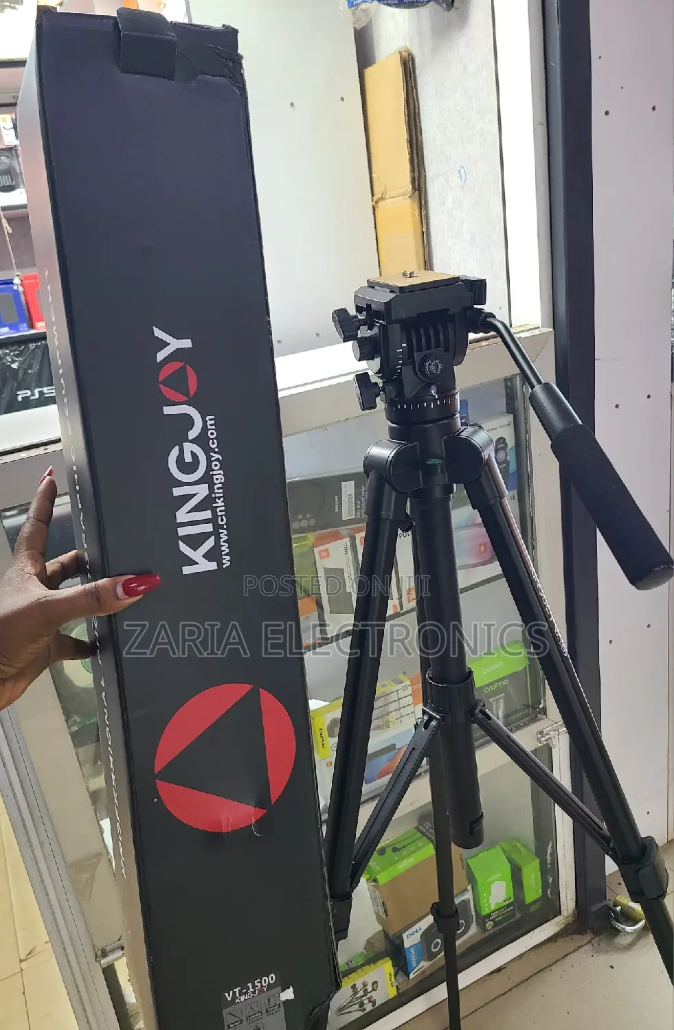 Kingjoy Vt-1500 Tripod Stand, Heavy Duty