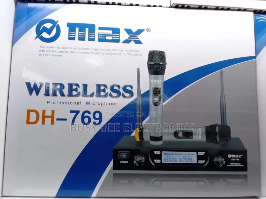 Dh769 Quality Wireless Microphone