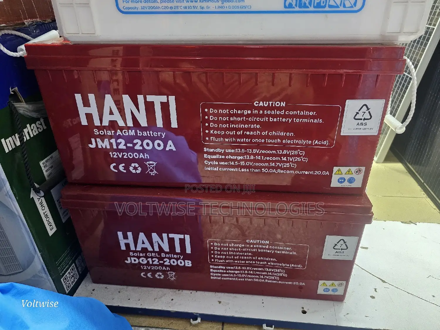 Hanti 12V 200ah AGM Battery
