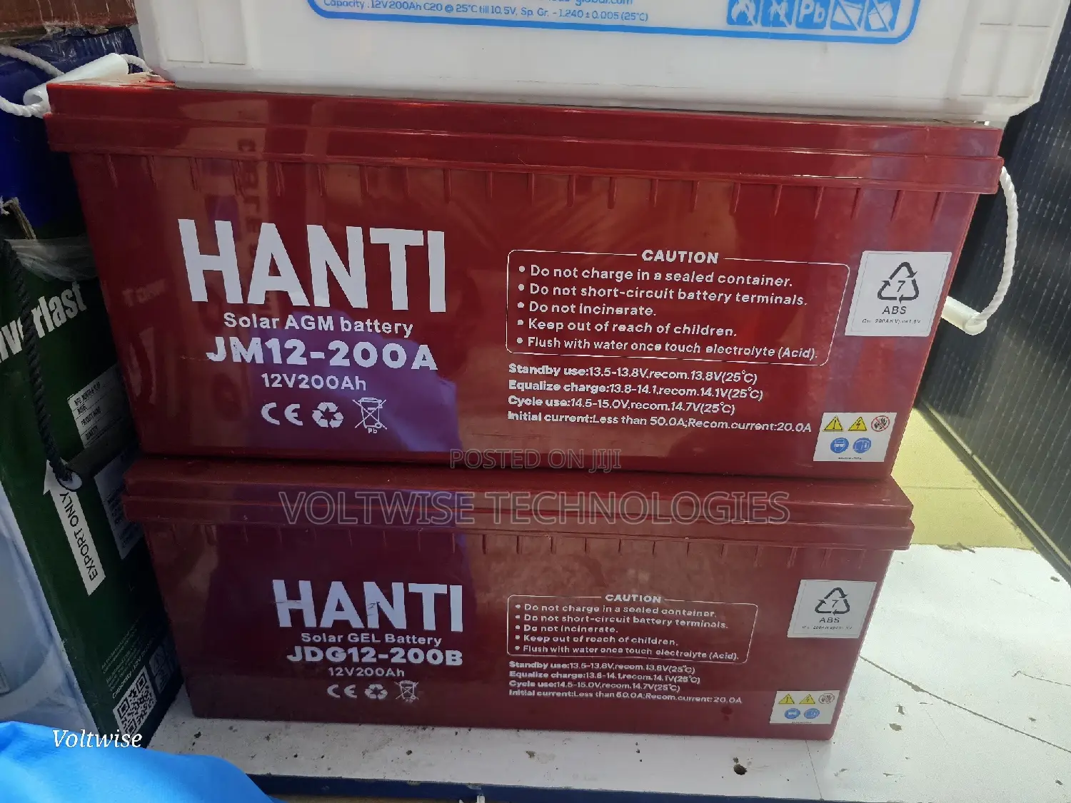 Hanti 12V 200ah AGM Battery