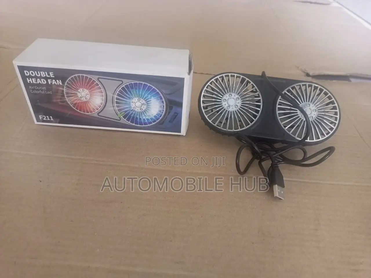 Universal Twin Car Fan