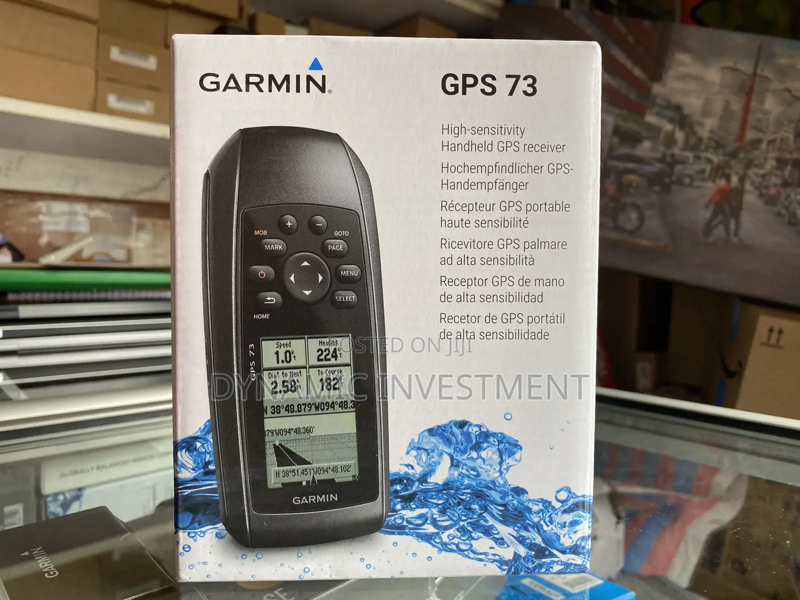 Garmin GPS 73 Handheld With 2.6" Monochrome Display
